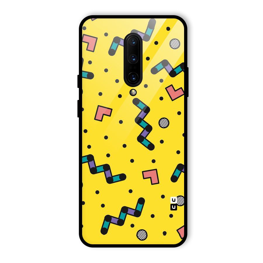 Block Shades Glass Back Case for OnePlus 7 Pro