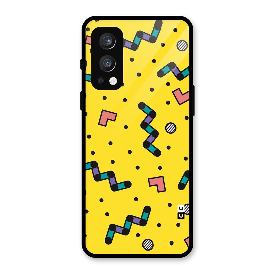 Block Shades Glass Back Case for OnePlus Nord 2 5G