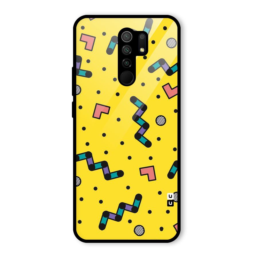 Block Shades Glass Back Case for Poco M2