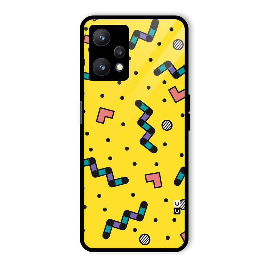 Block Shades Glass Back Case for Realme 9 Pro 5G