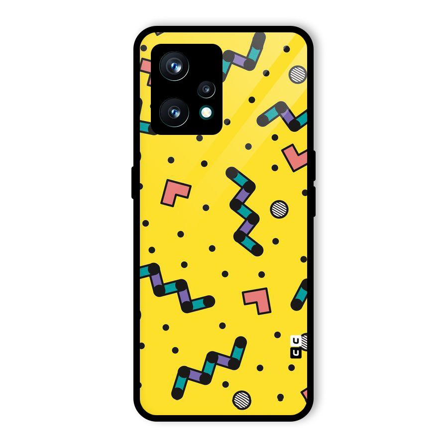 Block Shades Glass Back Case for Realme Narzo 50 Pro