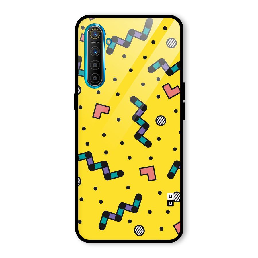 Block Shades Glass Back Case for Realme X2