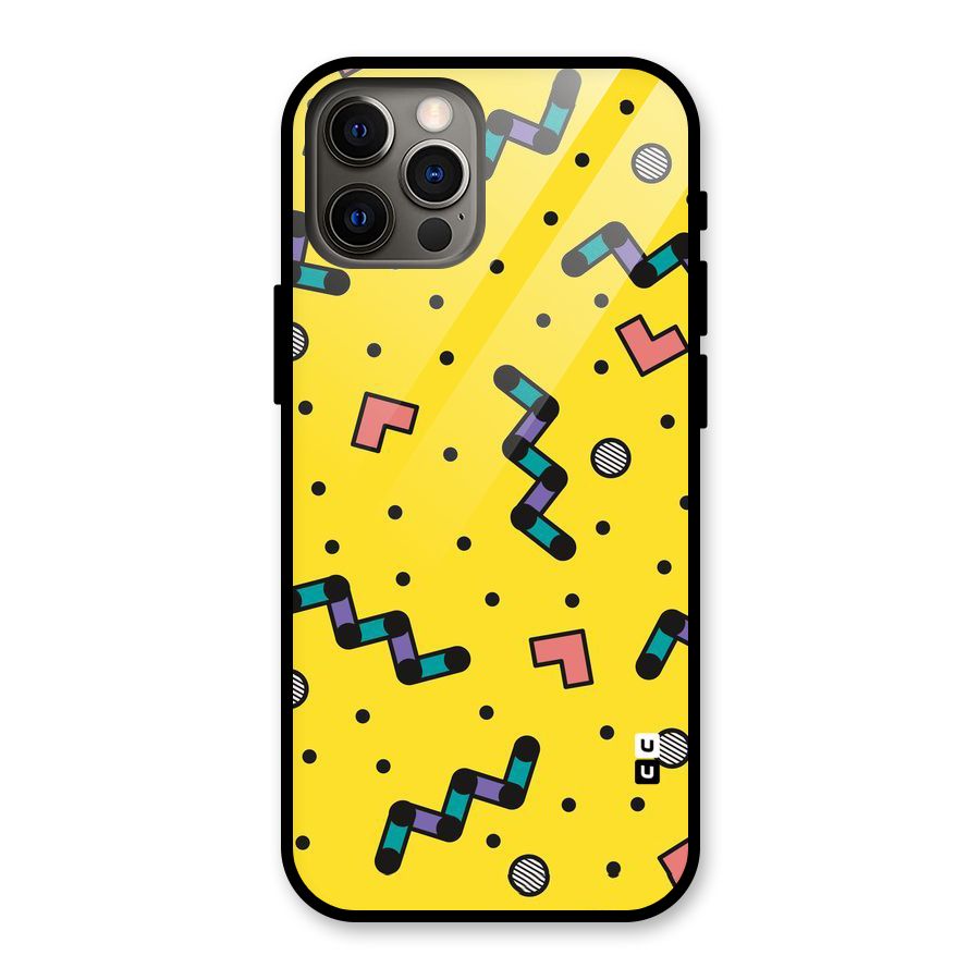 Block Shades Glass Back Case for iPhone 12 Pro