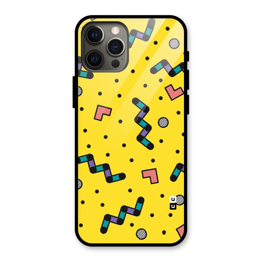 Block Shades Glass Back Case for iPhone 12 Pro Max