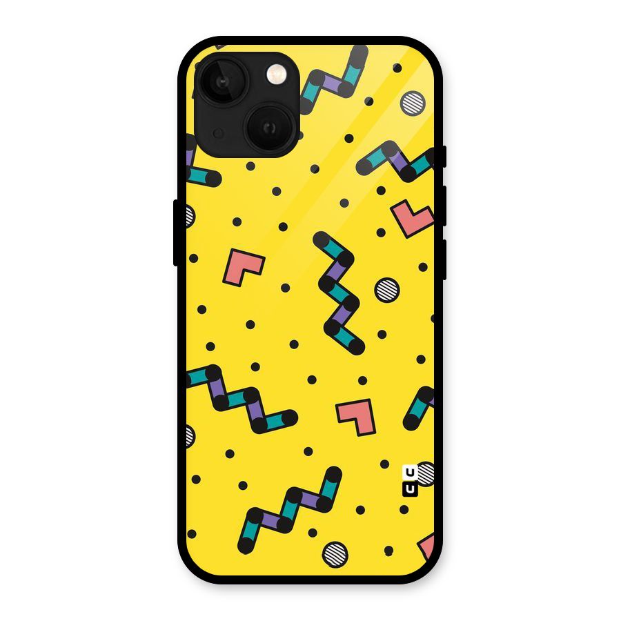 Block Shades Glass Back Case for iPhone 13