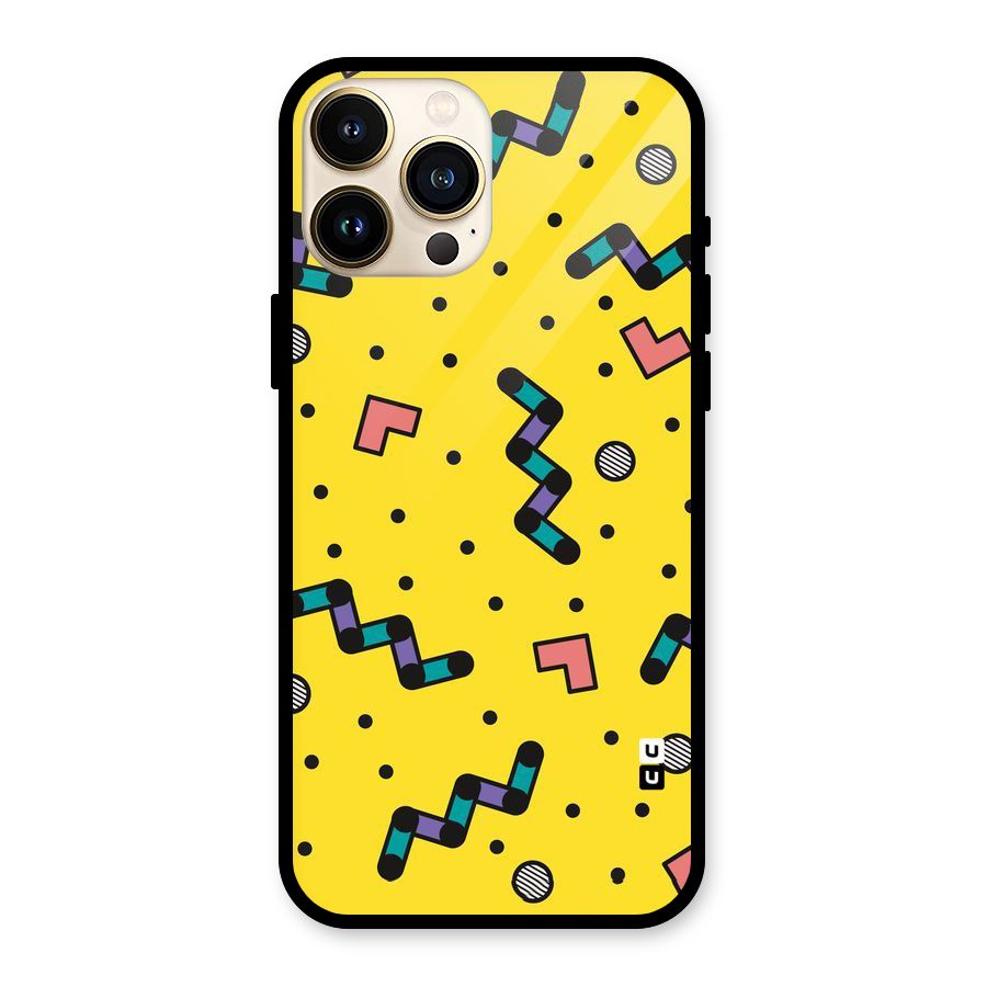 Block Shades Glass Back Case for iPhone 13 Pro Max