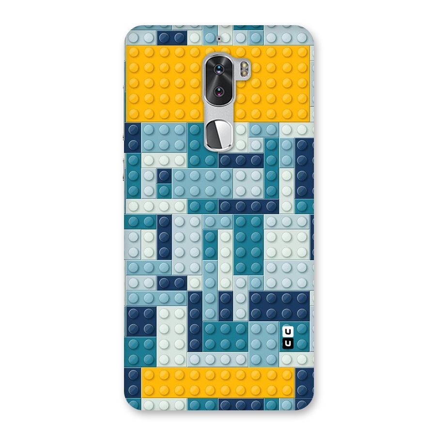 Blocks Blues Back Case for Coolpad Cool 1