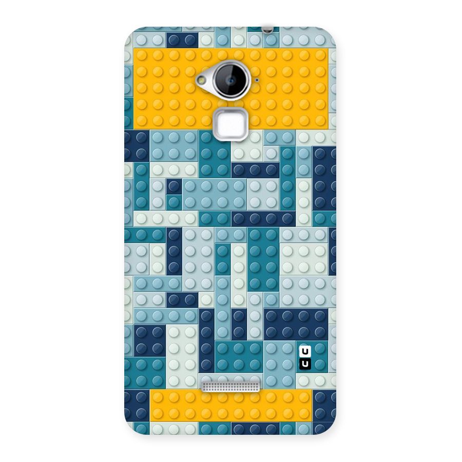 Blocks Blues Back Case for Coolpad Note 3