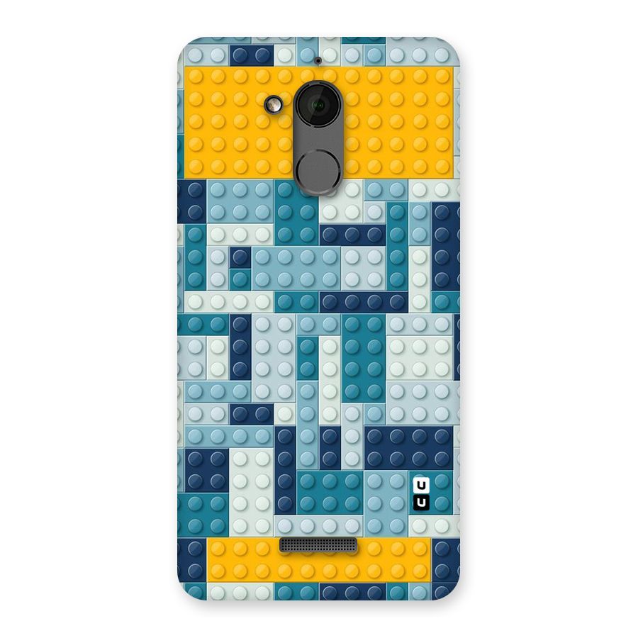 Blocks Blues Back Case for Coolpad Note 5