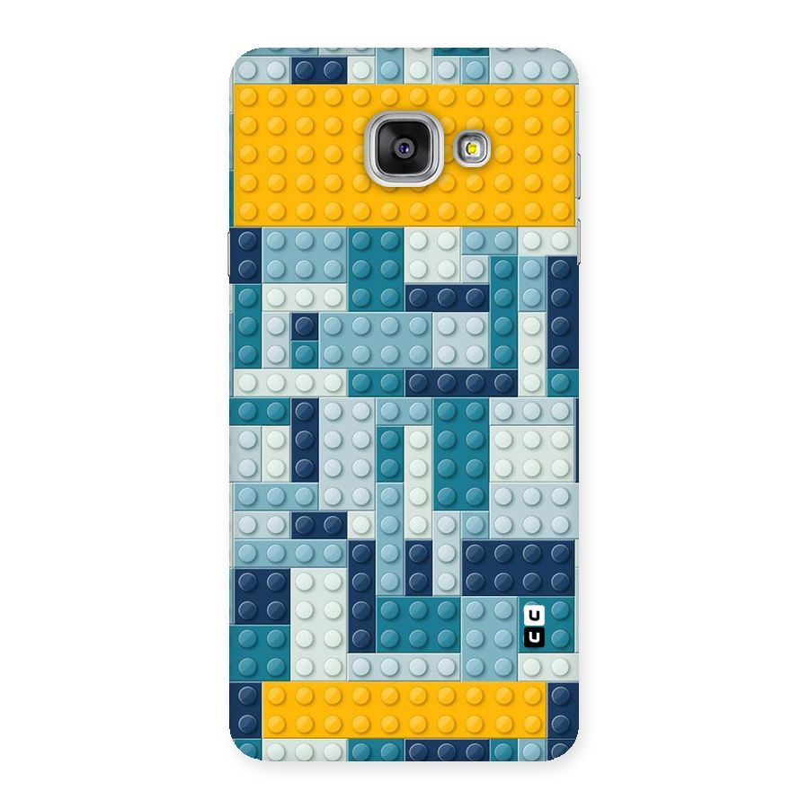 Blocks Blues Back Case for Galaxy A7 2016