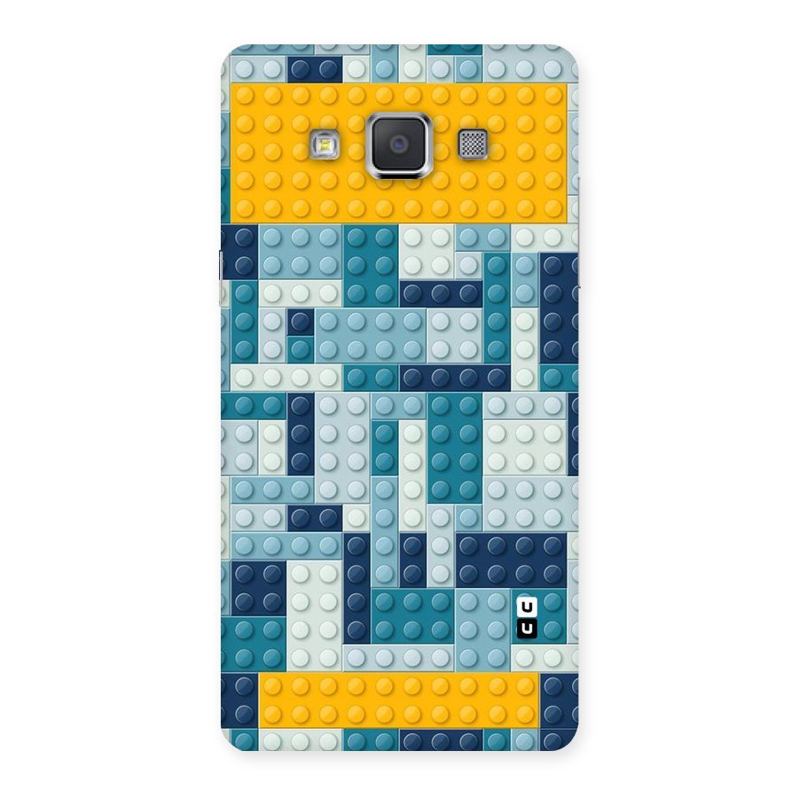Blocks Blues Back Case for Galaxy Grand 3
