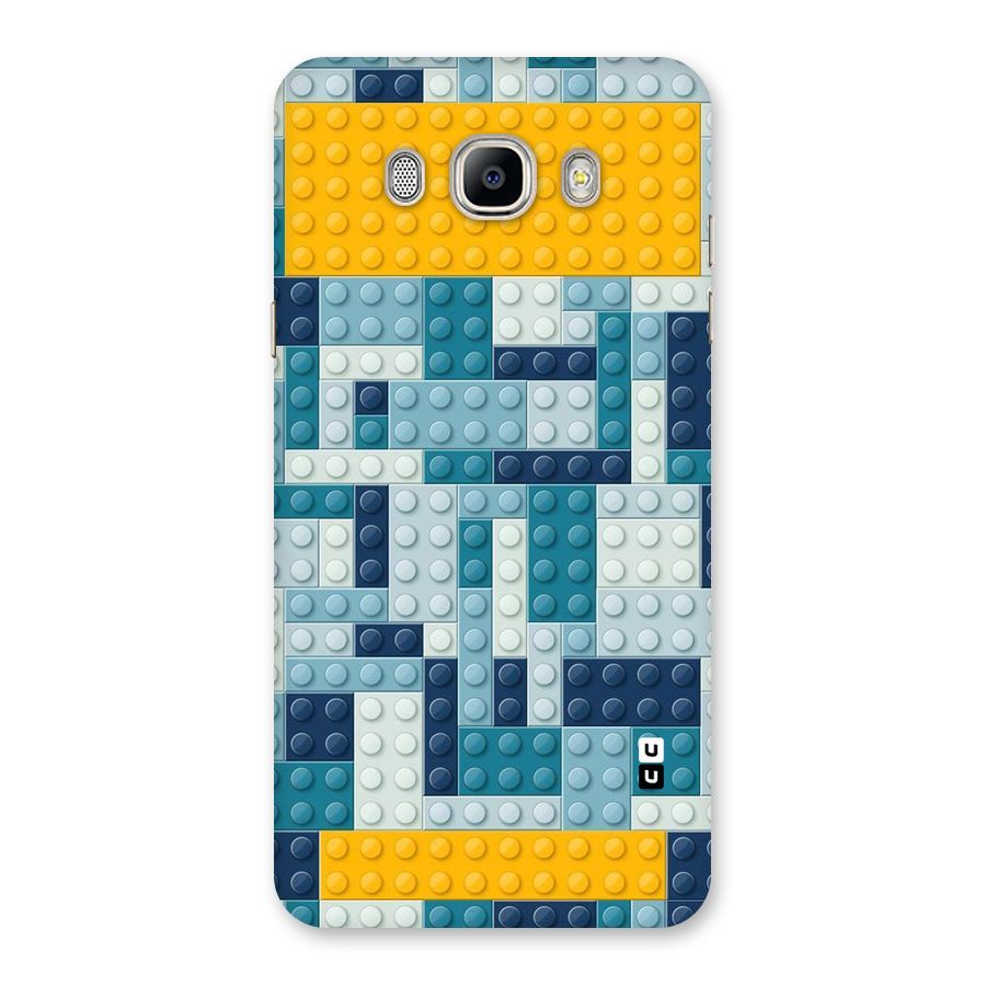 Blocks Blues Back Case for Galaxy On8