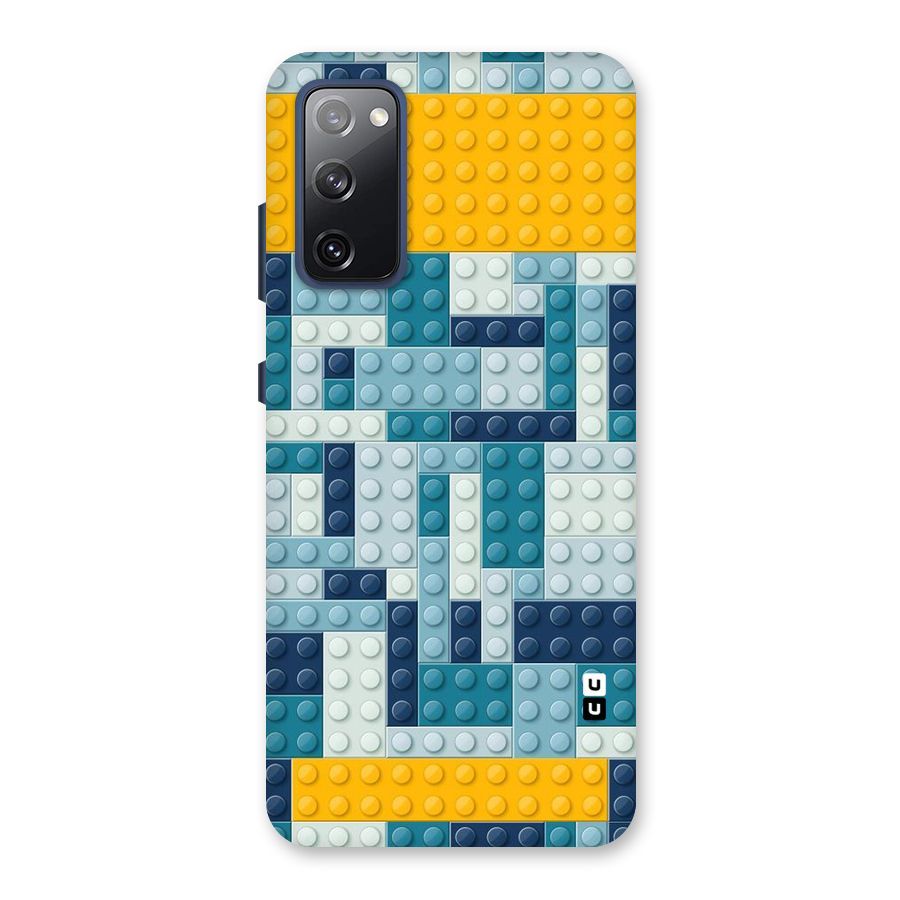 Blocks Blues Back Case for Galaxy S20 FE