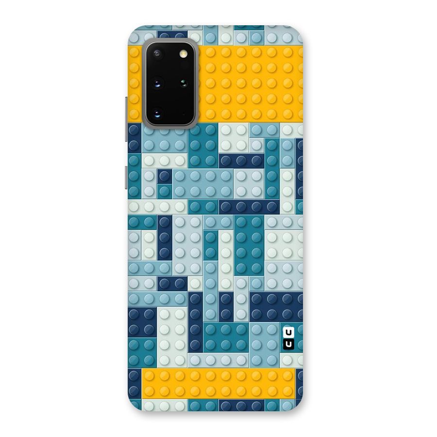 Blocks Blues Back Case for Galaxy S20 Plus
