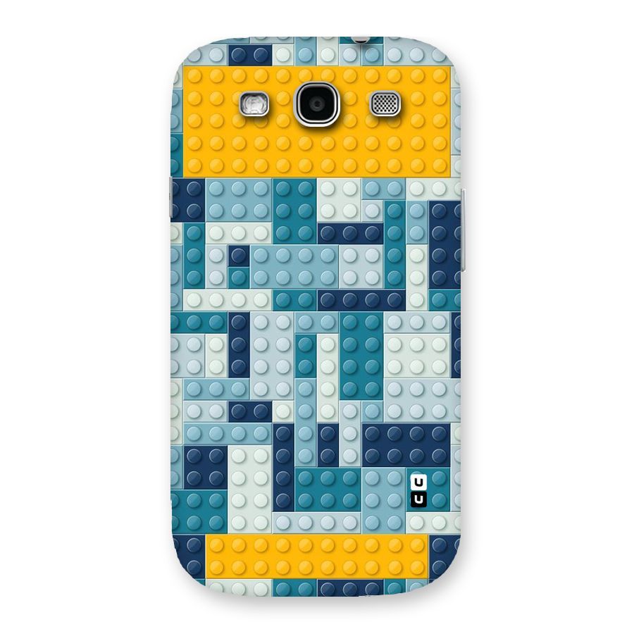 Blocks Blues Back Case for Galaxy S3