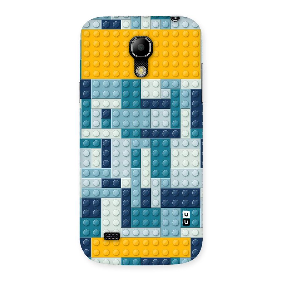 Blocks Blues Back Case for Galaxy S4 Mini
