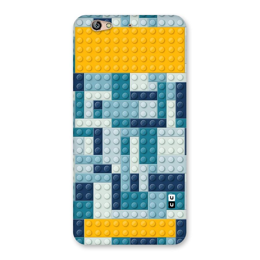 Blocks Blues Back Case for Gionee S6
