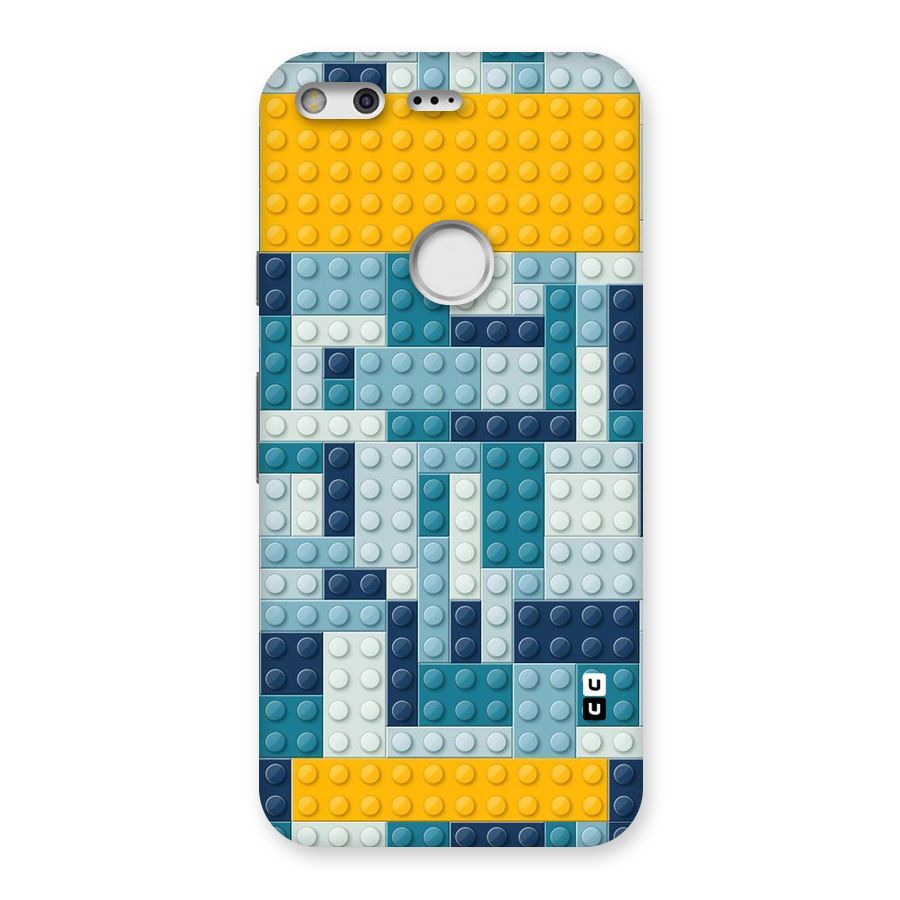 Blocks Blues Back Case for Google Pixel