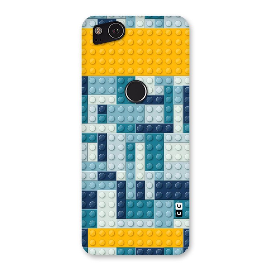 Blocks Blues Back Case for Google Pixel 2