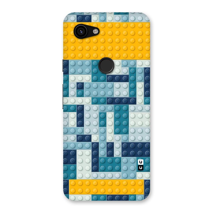 Blocks Blues Back Case for Google Pixel 3a