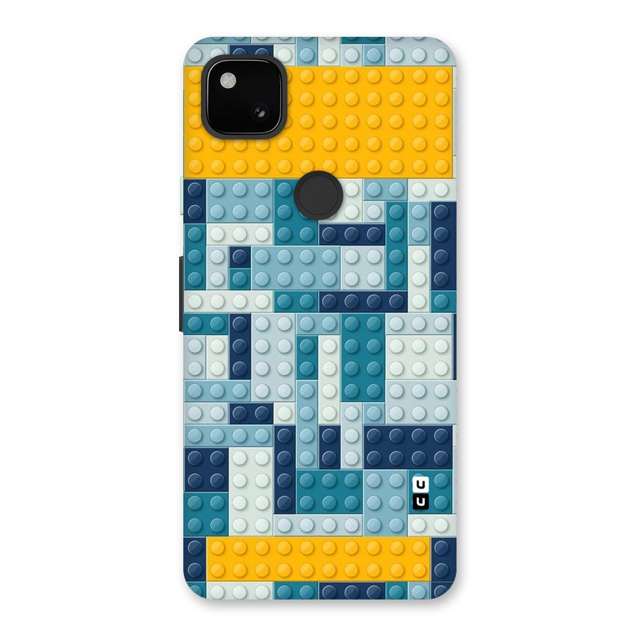 Blocks Blues Back Case for Google Pixel 4a