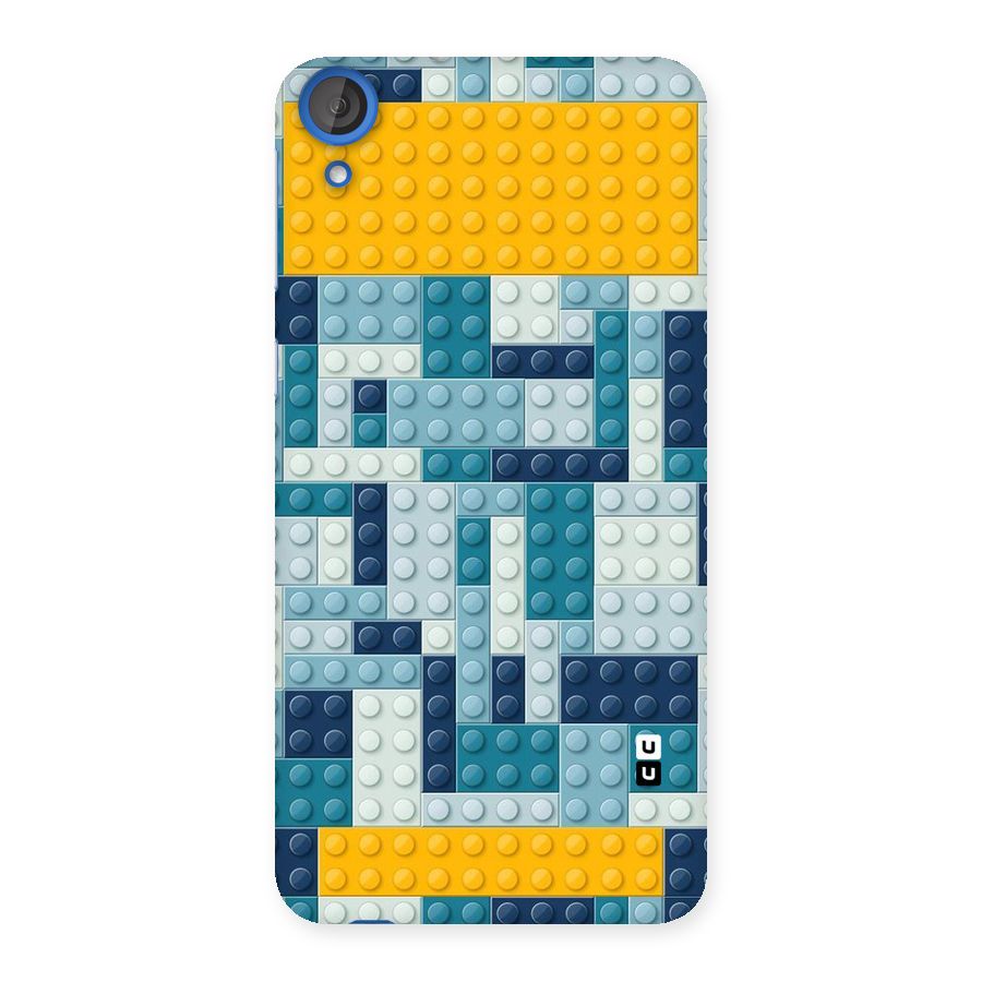 Blocks Blues Back Case for HTC Desire 820