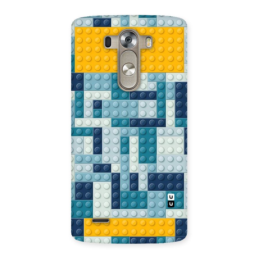Blocks Blues Back Case for LG G3