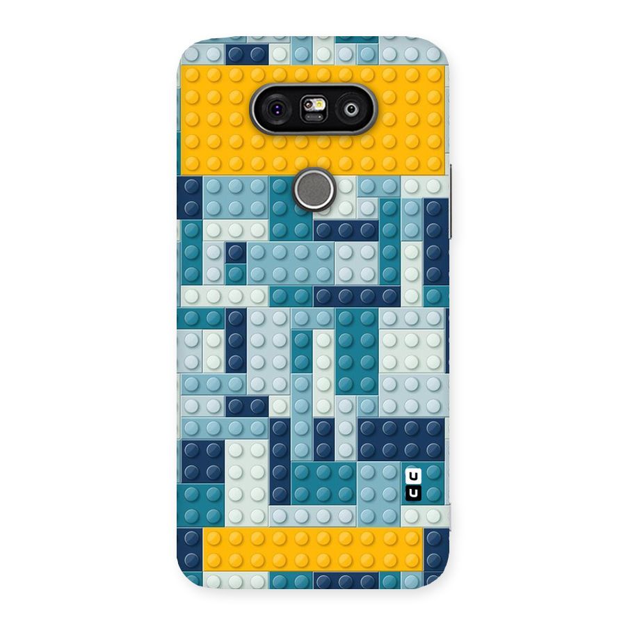 Blocks Blues Back Case for LG G5