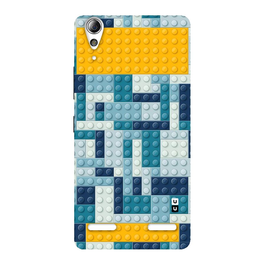 Blocks Blues Back Case for Lenovo A6000