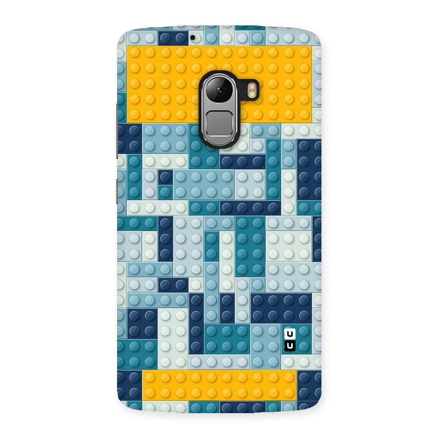 Blocks Blues Back Case for Lenovo K4 Note