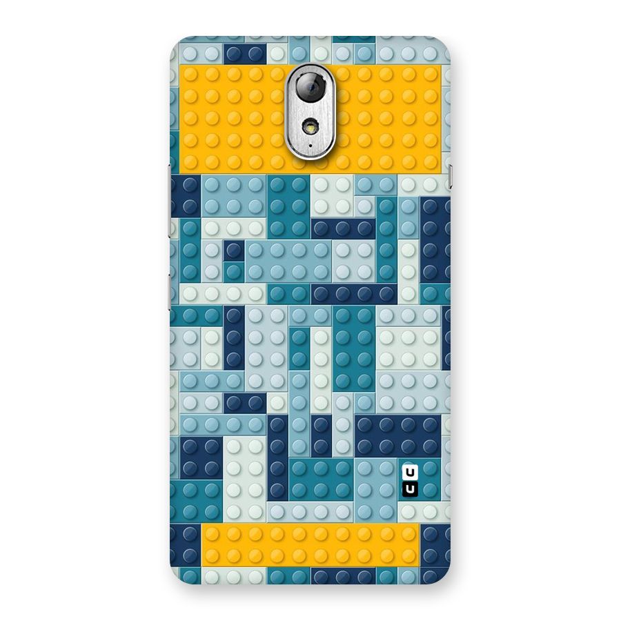 Blocks Blues Back Case for Lenovo Vibe P1M