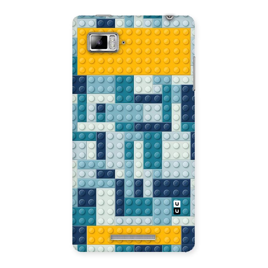 Blocks Blues Back Case for Lenovo Vibe Z K910