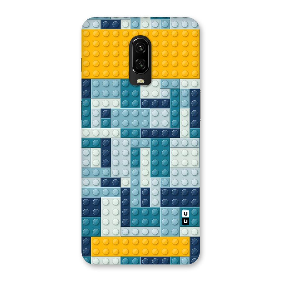 Blocks Blues Back Case for OnePlus 6T