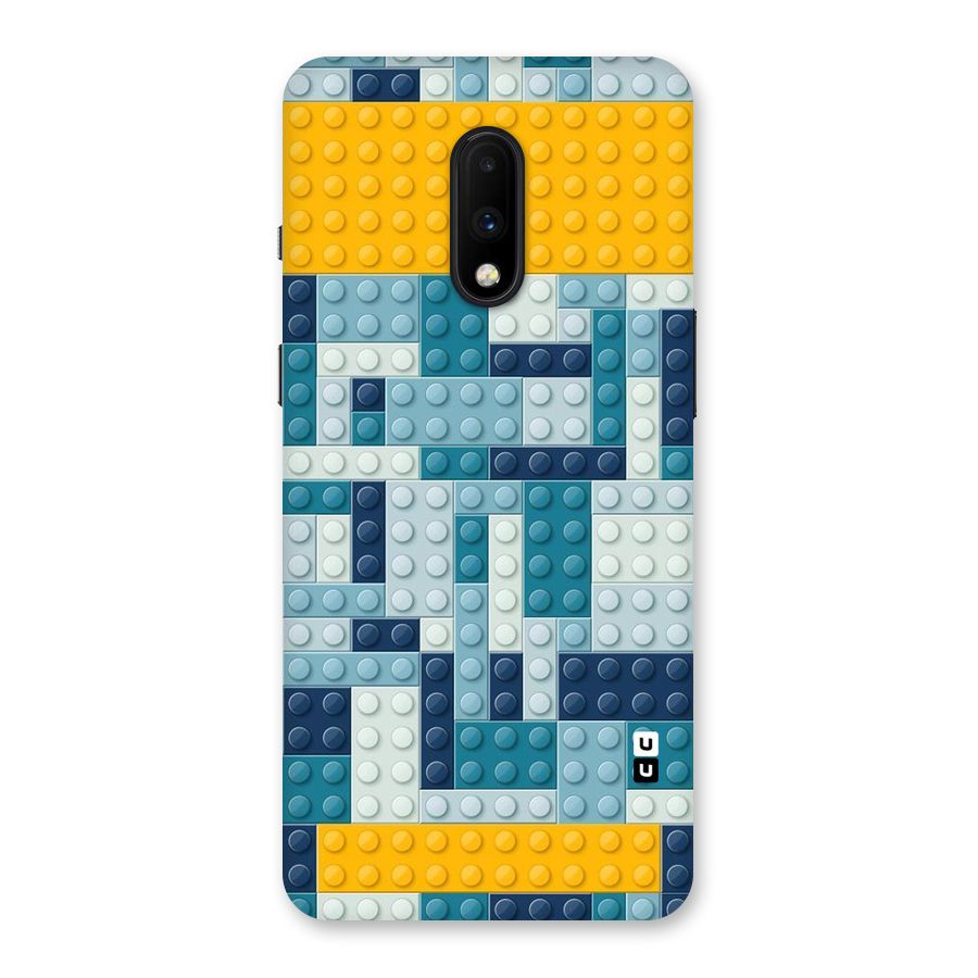 Blocks Blues Back Case for OnePlus 7