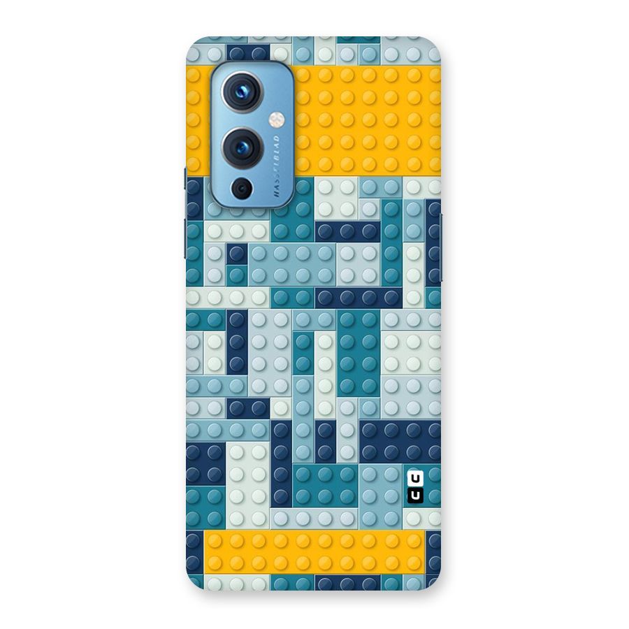 Blocks Blues Back Case for OnePlus 9