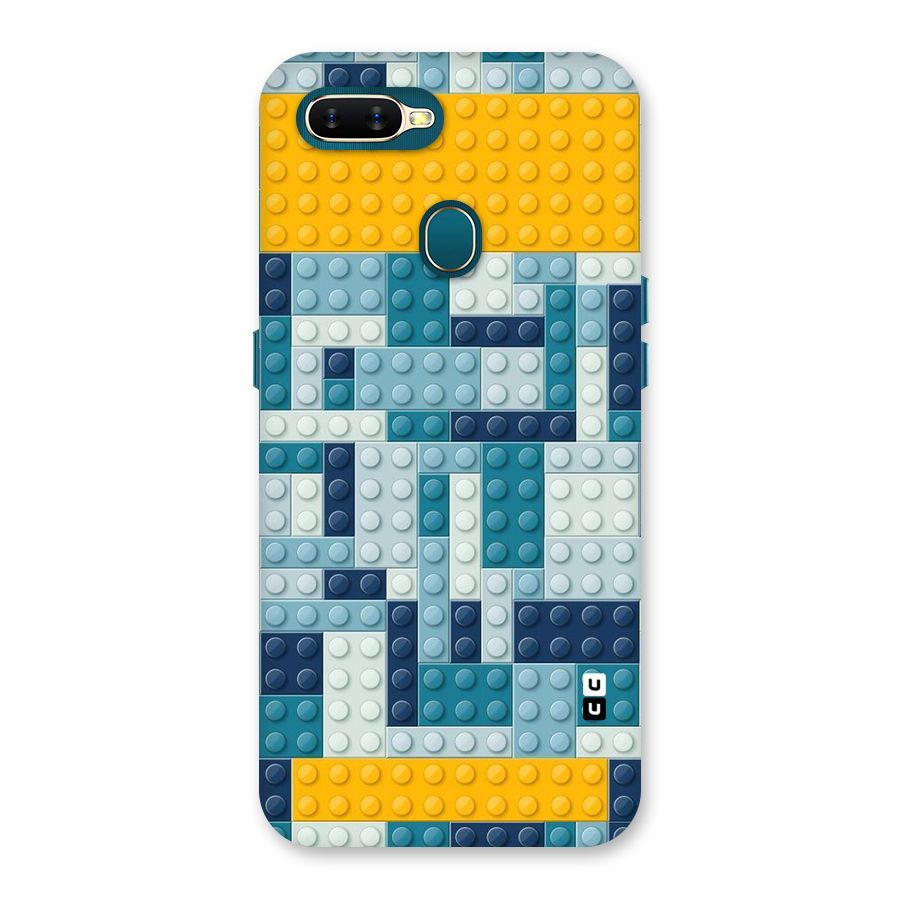 Blocks Blues Back Case for Oppo A11k