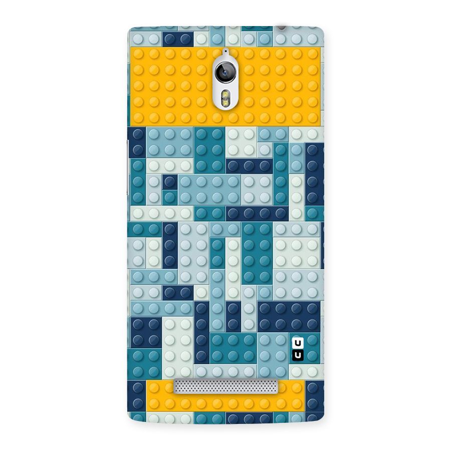 Blocks Blues Back Case for Oppo Find 7