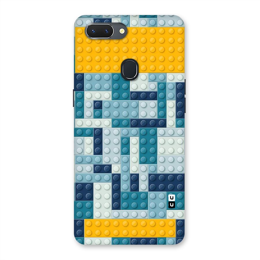Blocks Blues Back Case for Oppo Realme 2