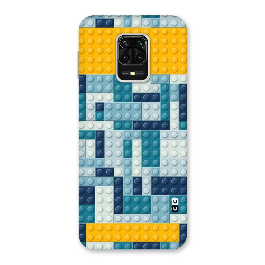 Blocks Blues Back Case for Poco M2 Pro