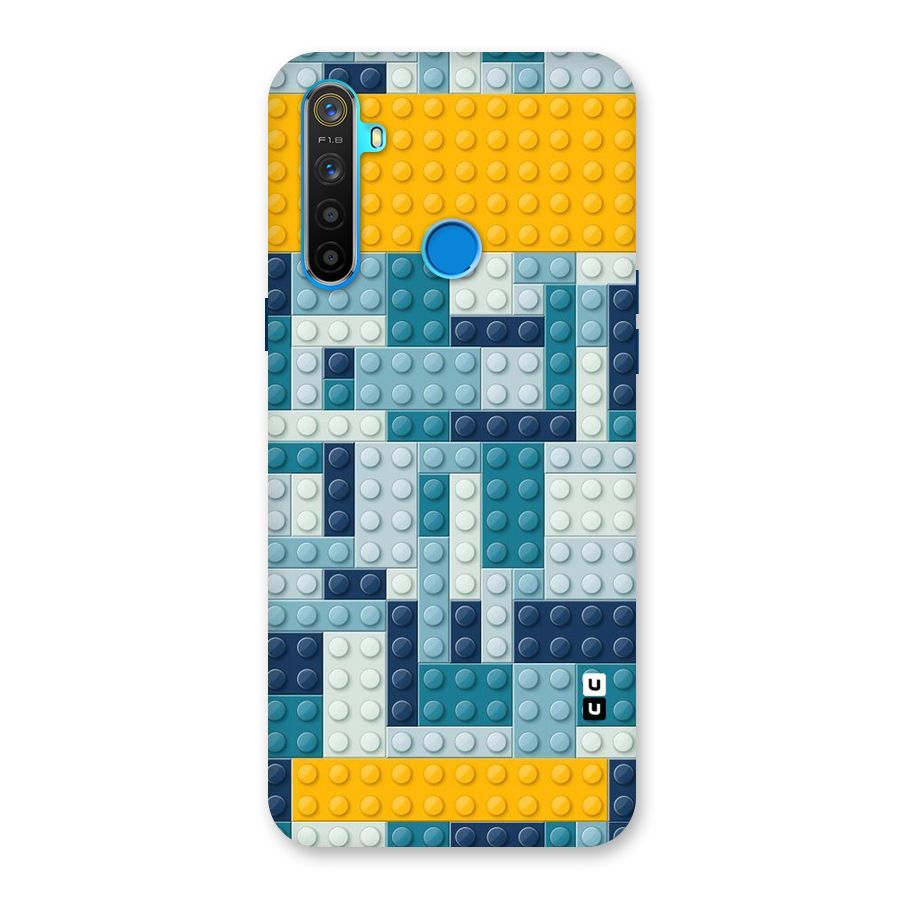 Blocks Blues Back Case for Realme 5