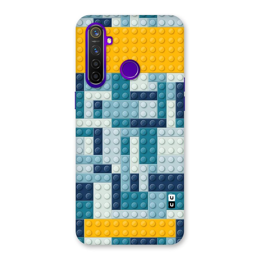 Blocks Blues Back Case for Realme 5 Pro