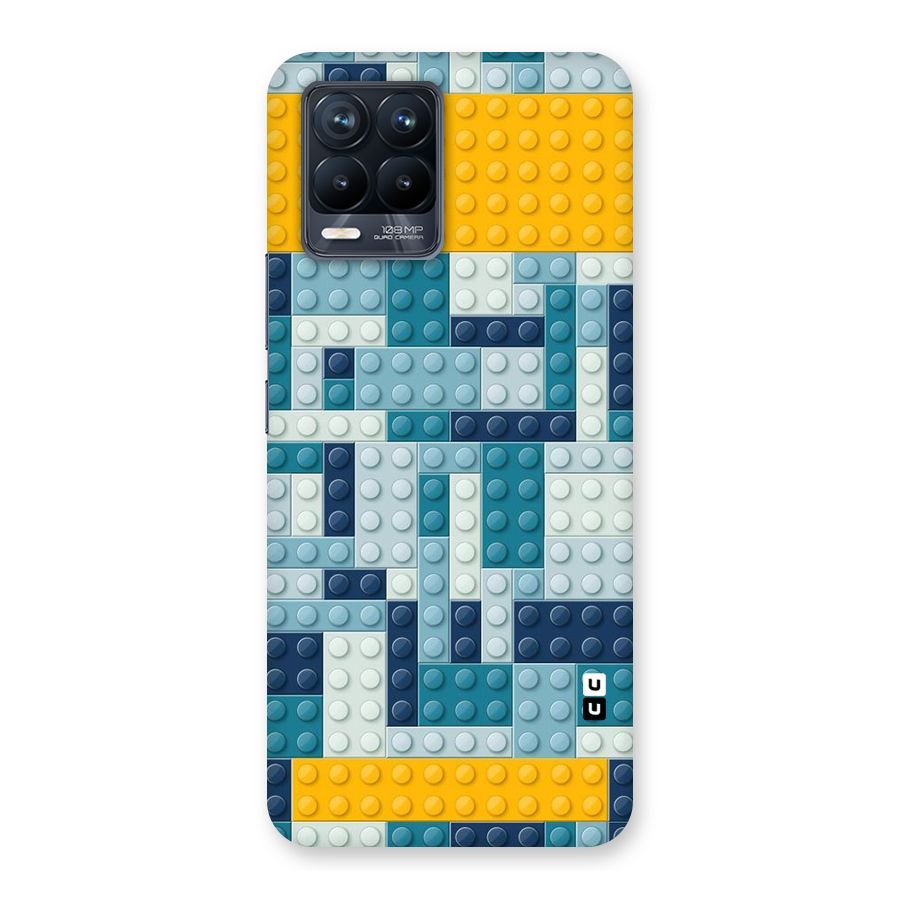 Blocks Blues Back Case for Realme 8 Pro