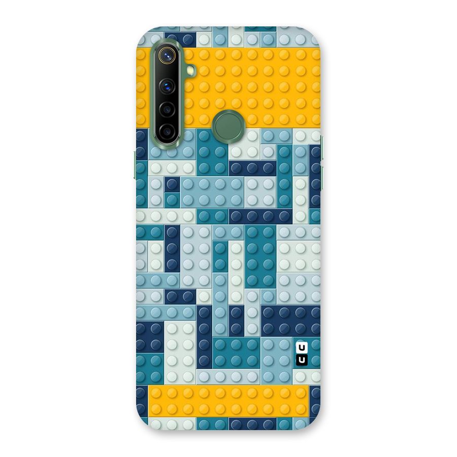 Blocks Blues Back Case for Realme Narzo 10