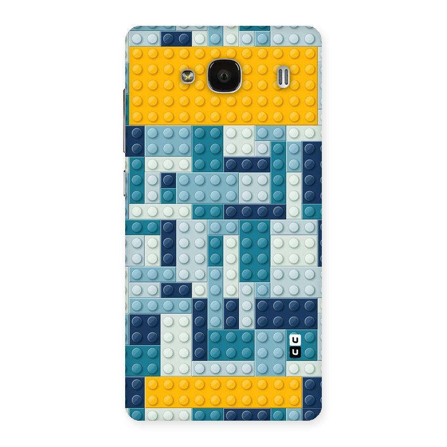 Blocks Blues Back Case for Redmi 2s