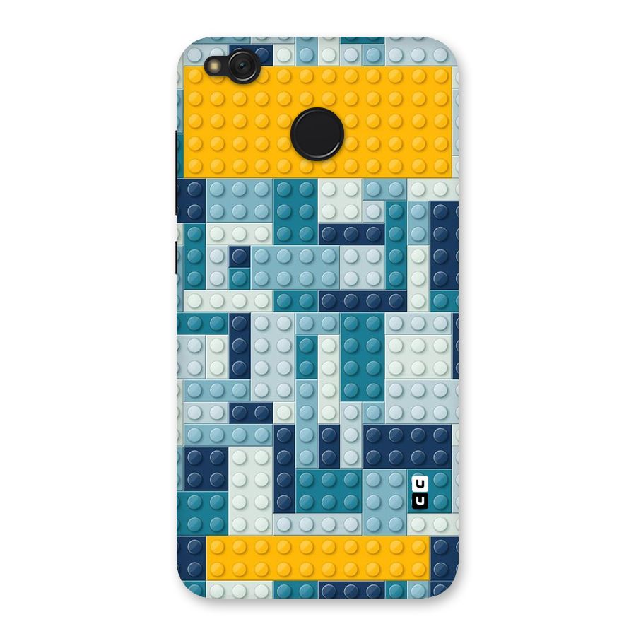 Blocks Blues Back Case for Redmi 4