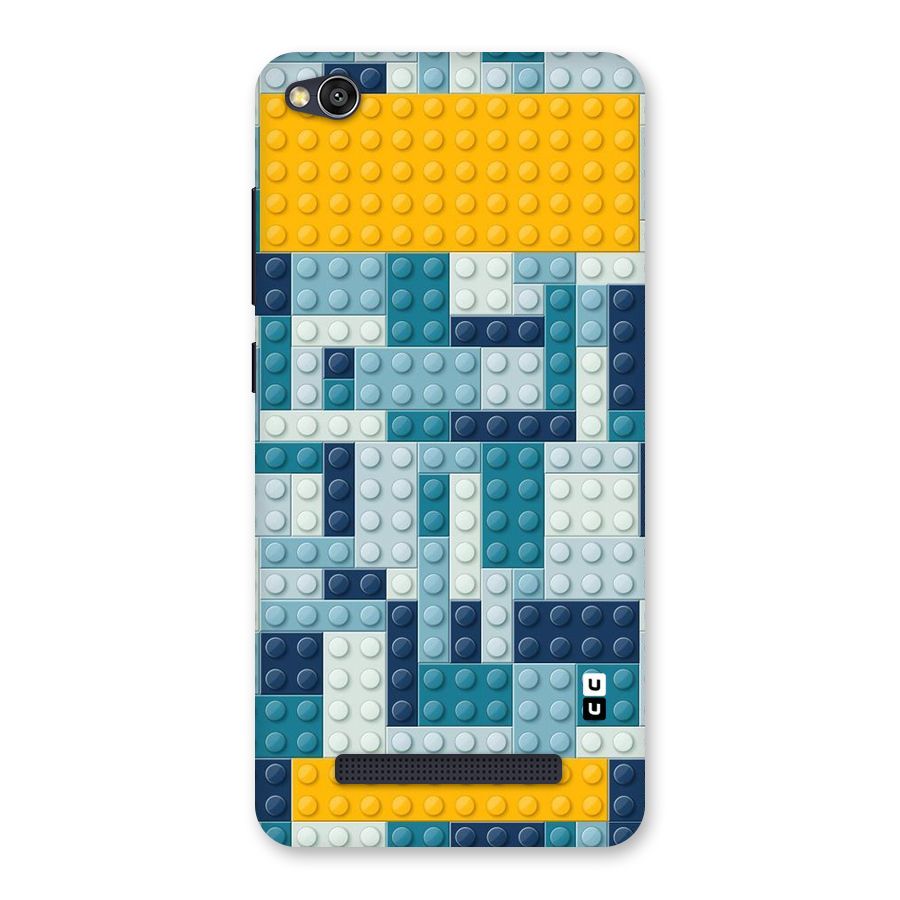Blocks Blues Back Case for Redmi 4A