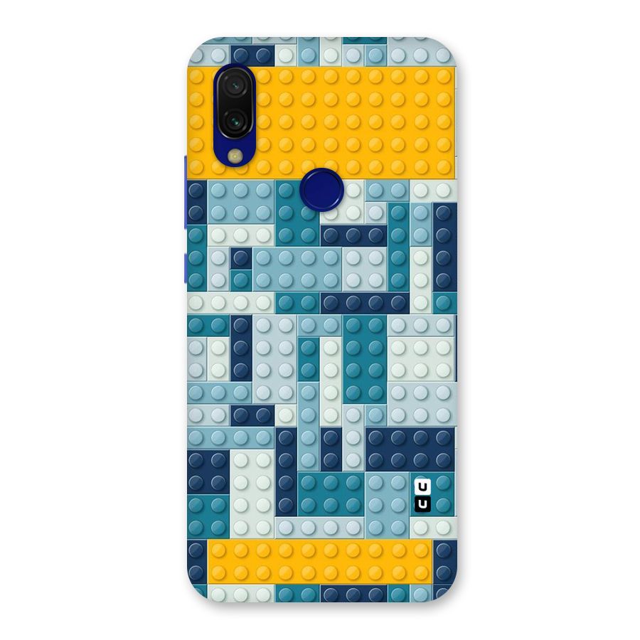 Blocks Blues Back Case for Redmi 7