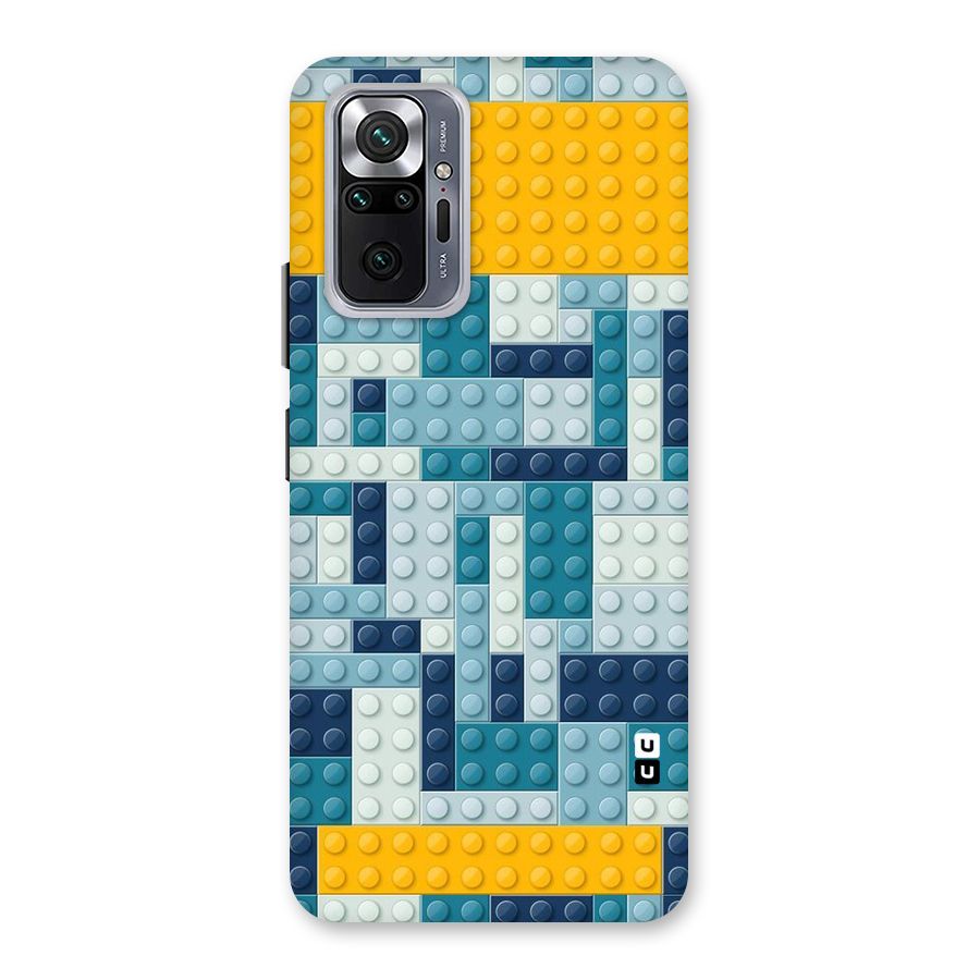 Blocks Blues Back Case for Redmi Note 10 Pro Max