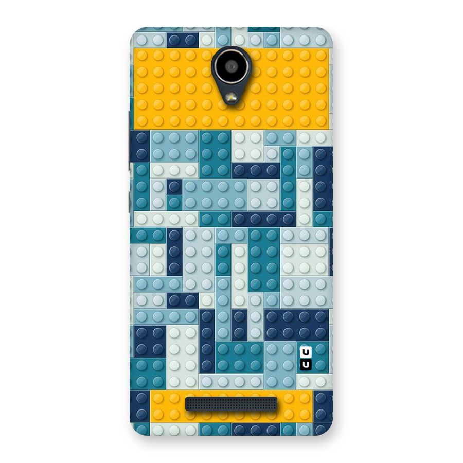 Blocks Blues Back Case for Redmi Note 2