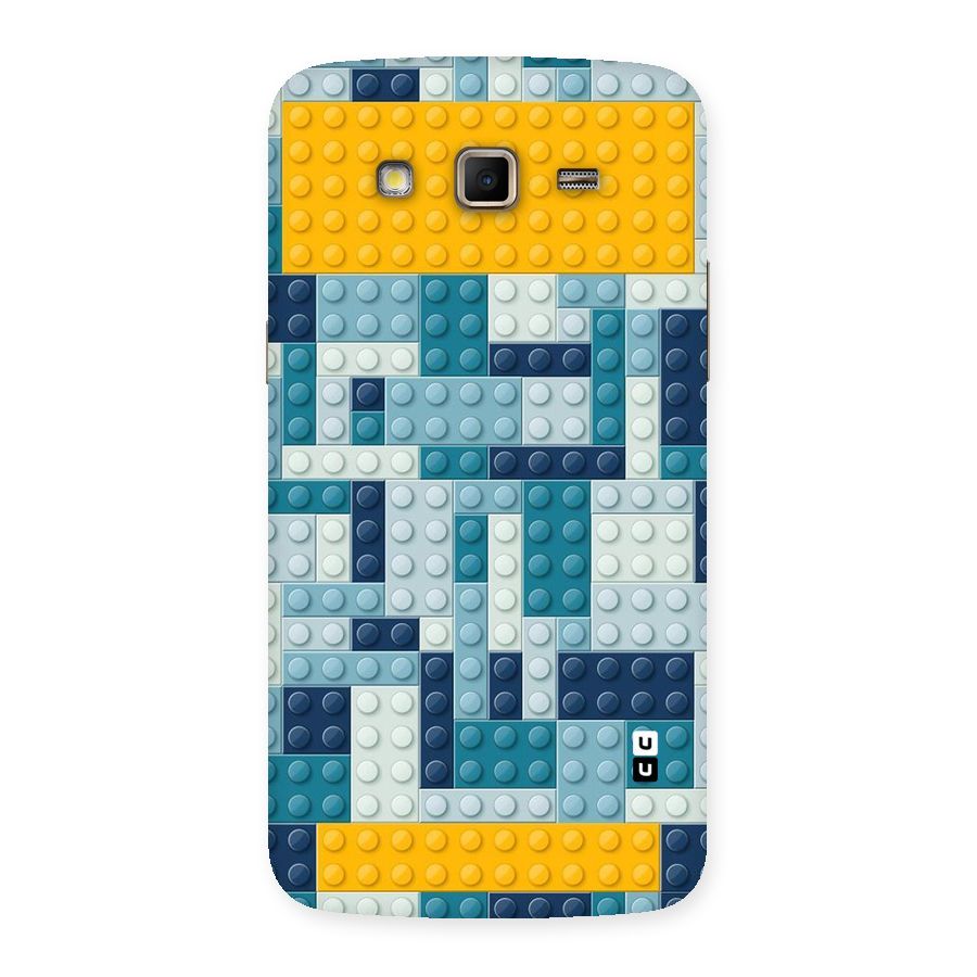 Blocks Blues Back Case for Samsung Galaxy Grand 2